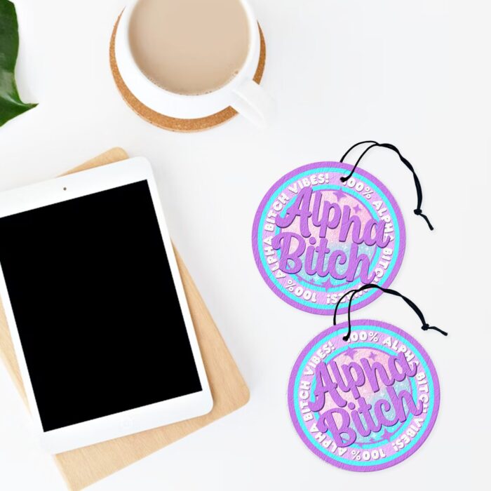Alpha Bitch Purple Air Freshener