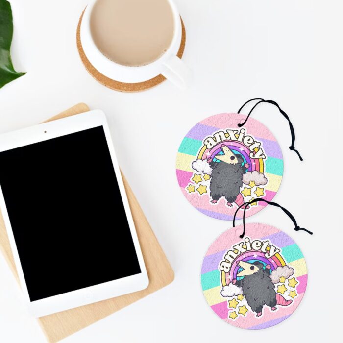 Anxiety Rainbow Possum Air Freshener