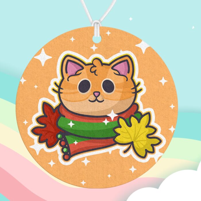 Autumn Ginger Kitty Air Freshener