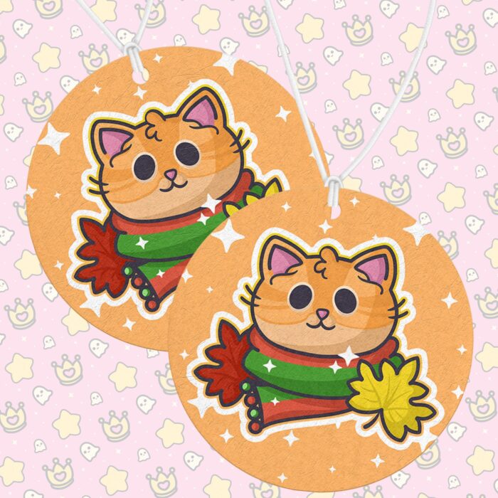 Autumn Ginger Kitty Air Freshener