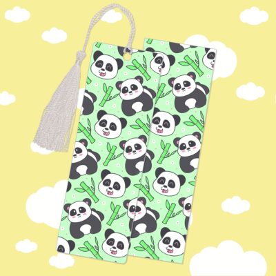 Bamboo Panda Bookmark