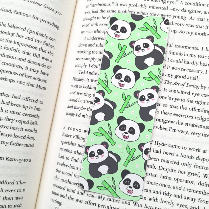 Bamboo Panda Bookmark