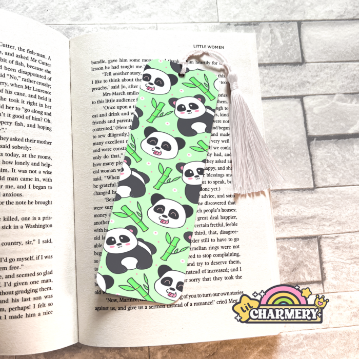 Bamboo Panda Bookmark