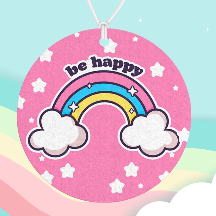 Be Happy Rainbow Air Freshener
