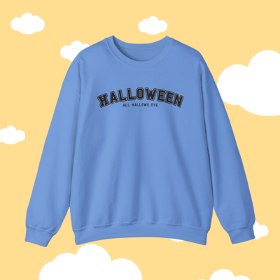 Black University Halloween Sweatshirt