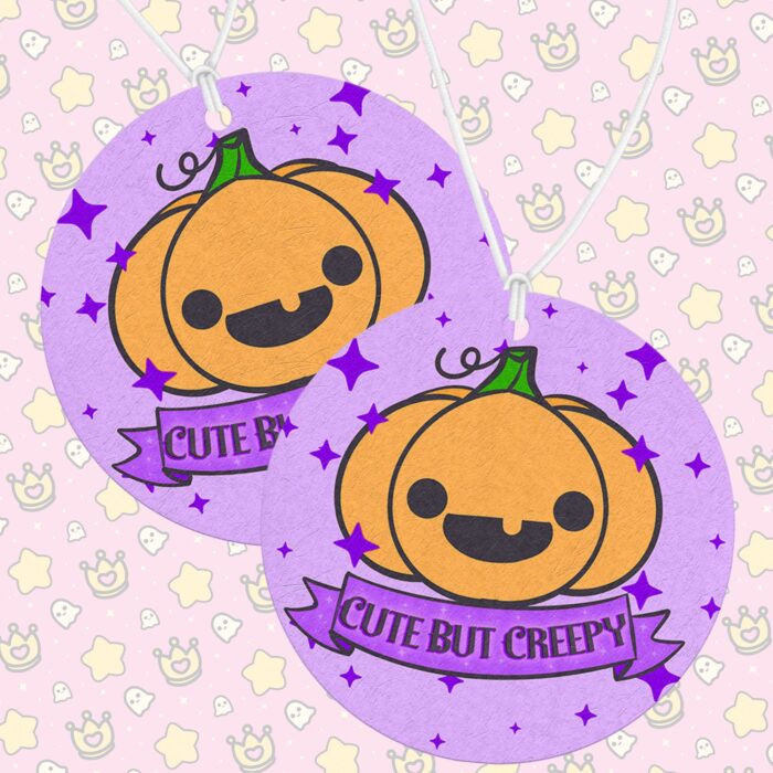 Cute But Creepy Pumpkin Air Freshener