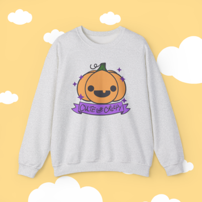Cute But Creepy Pumpkin Sweatshirt