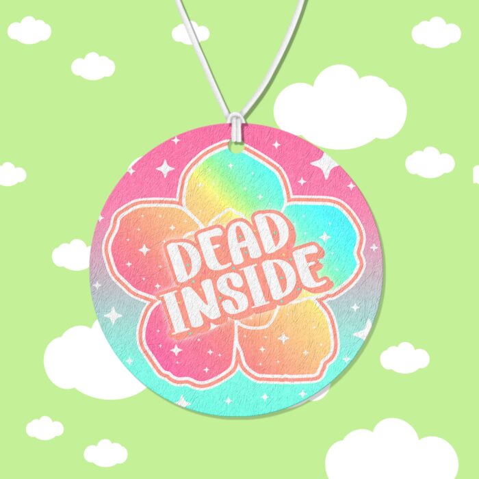 Dead Inside Flower Air Freshener
