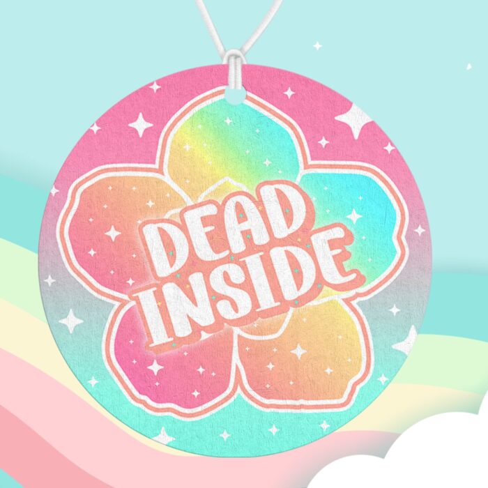Dead Inside Flower Air Freshener