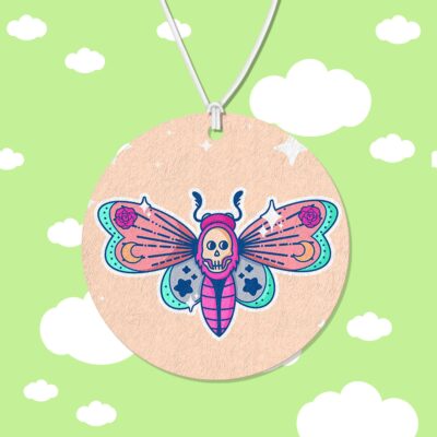 Death Heads Moth Air Freshener