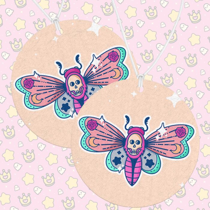 Death Heads Moth Air Freshener