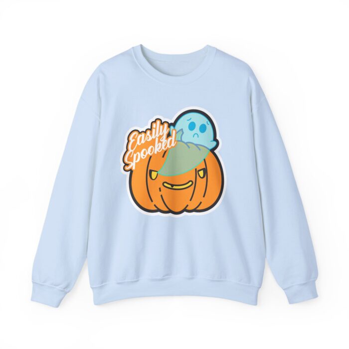 Easily Spooked Sweatshirt - Light Blue