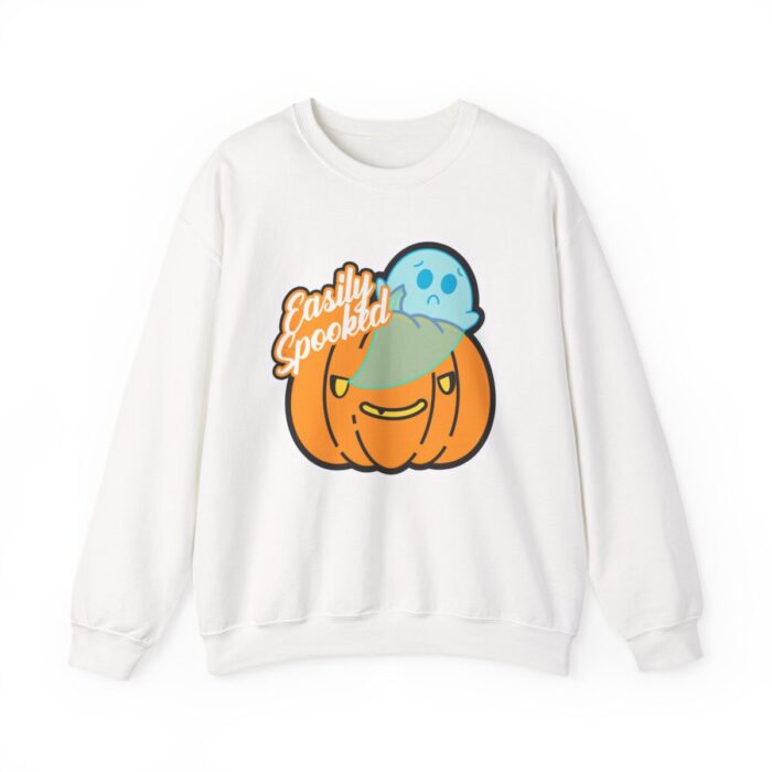 Easily Spooked Sweatshirt - White