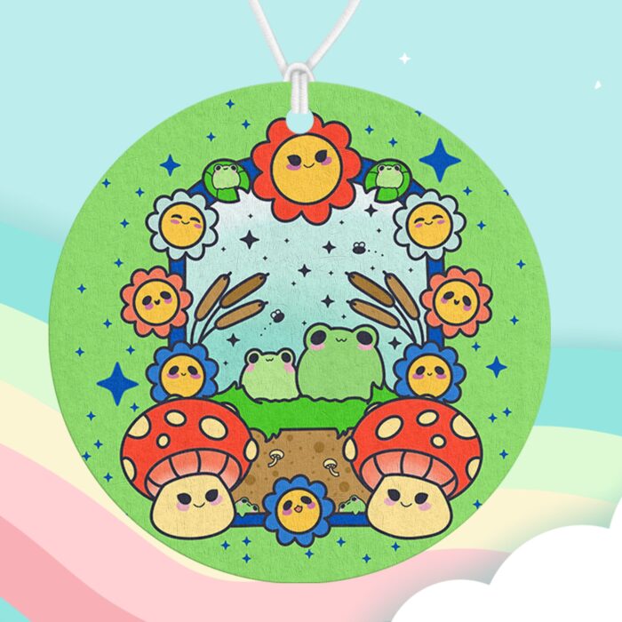 Frog Paradise Air Freshener