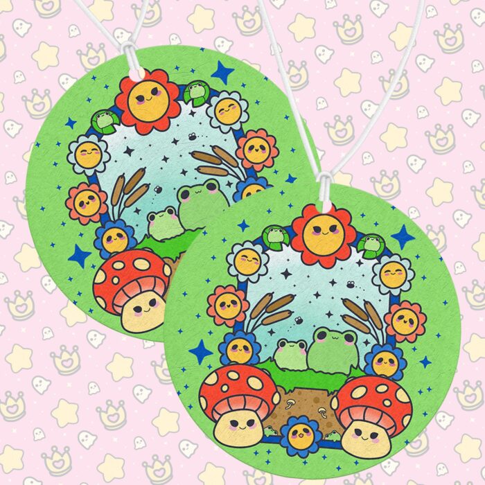 Frog Paradise Air Freshener