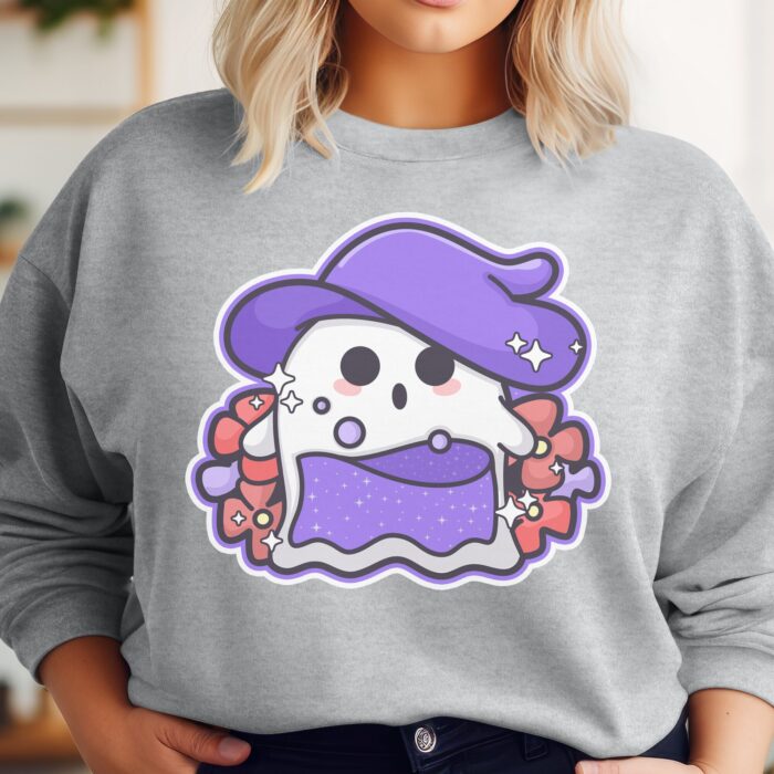 Gorgeous Ghostie Sweatshirt Model