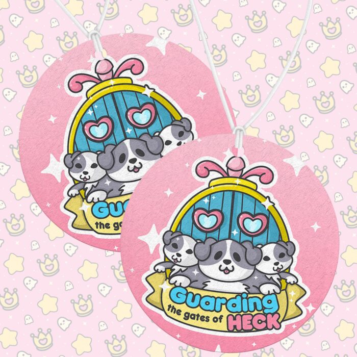 Guarding The Gates of Heck Air Freshener