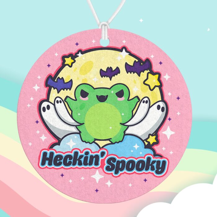 Heckin Magical Frog Pink Air Freshener