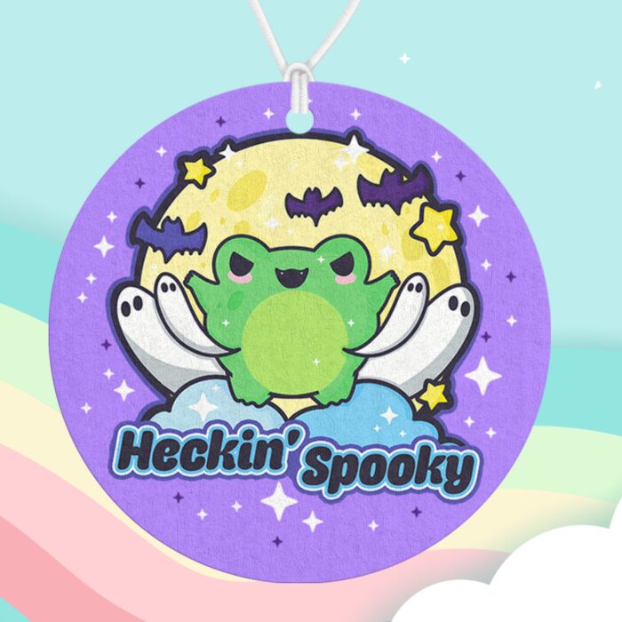 Heckin Magical Frog Purple Air Freshener