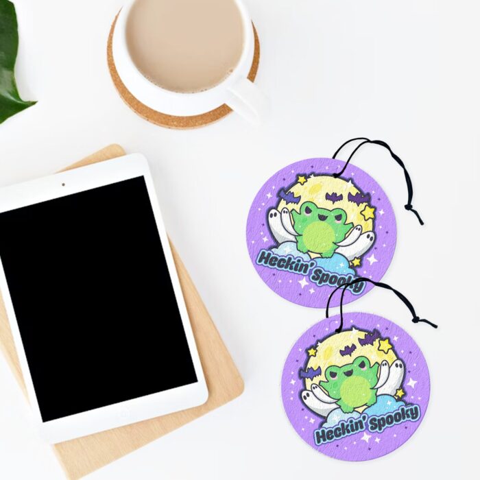 Heckin Magical Frog Purple Air Freshener