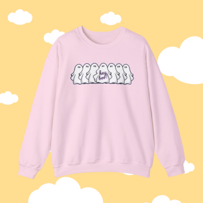 Hey Boo Ghost Sweatshirt