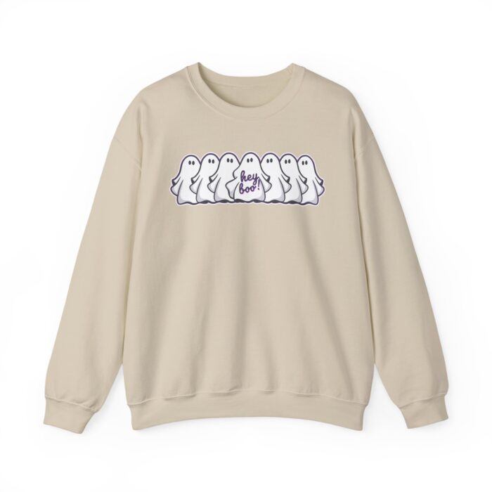 Hey Boo Ghost Sweatshirt - Sand