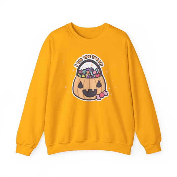 I Am The Treat Sweatshirt - Gold