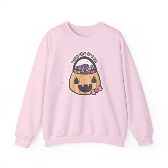 I Am The Treat Sweatshirt - Light Pink