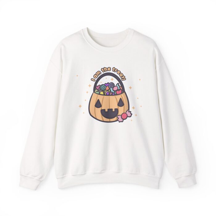 I Am The Treat Sweatshirt - White