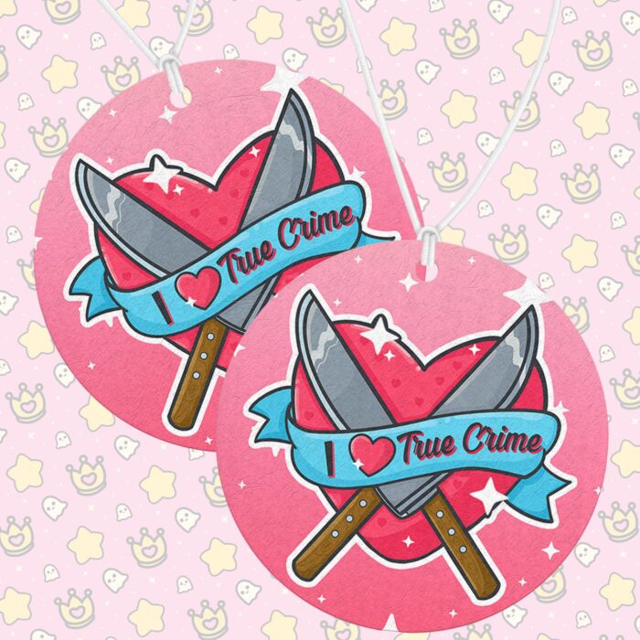 I Love True Crime Air Freshener