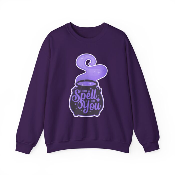 I Put A Spell On You Sweatshirt - Purple