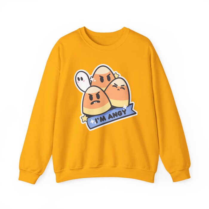Im Angy Candycorn Sweatshirt - Gold
