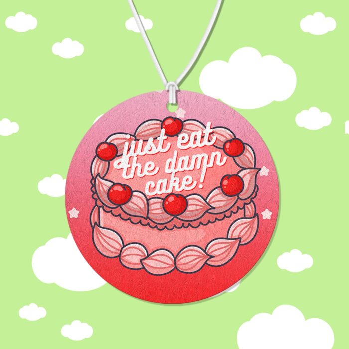 Just Eat The Damn Cake Air Freshener