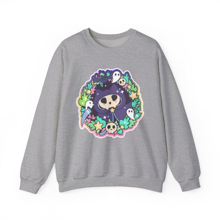 Kitty Reaper Sweatshirt - Sports Gray