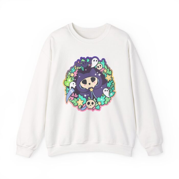 Kitty Reaper Sweatshirt - White