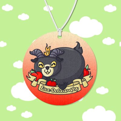 Live Deliciously Air Freshener