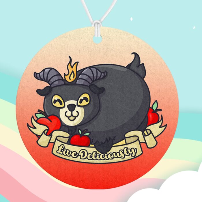 Live Deliciously Air Freshener
