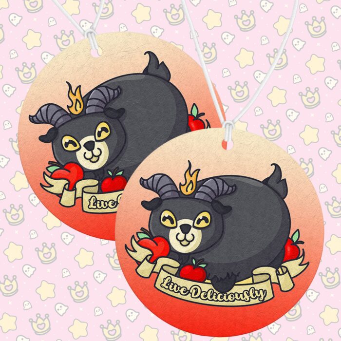 Live Deliciously Air Freshener