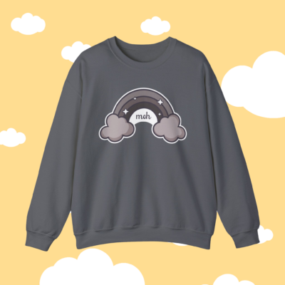 Meh Rainbow Sweatshirt