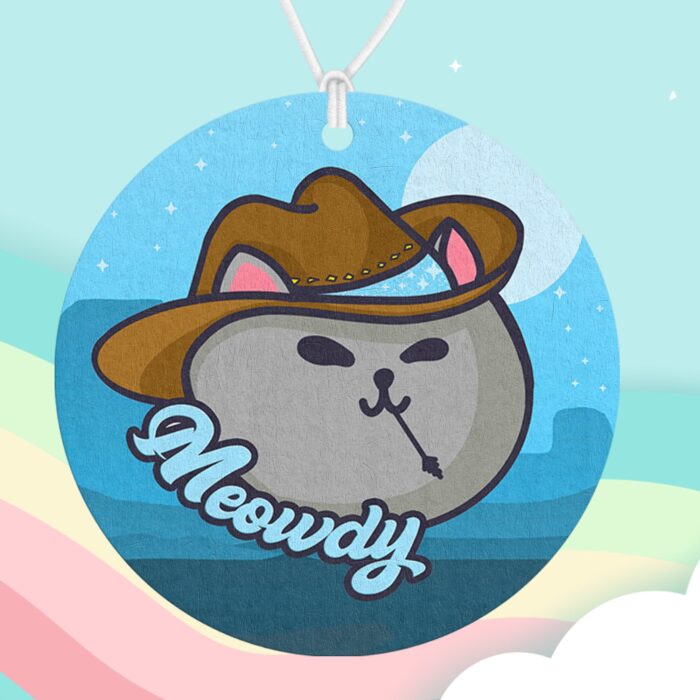 Meowdy Meowboy Air Freshener