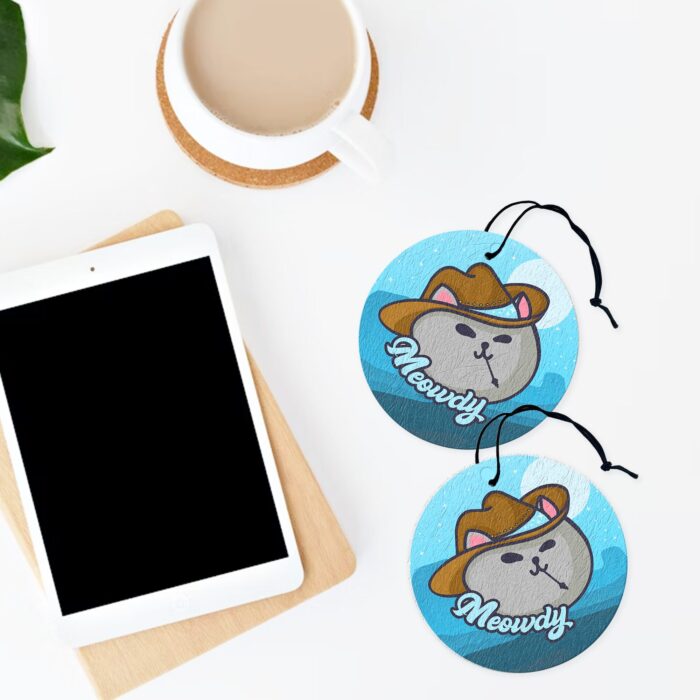 Meowdy Meowboy Air Freshener