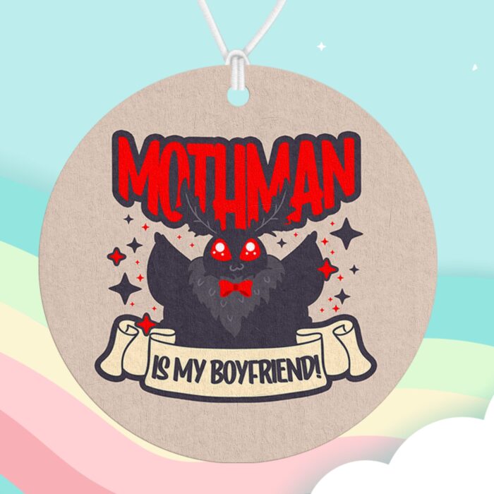 Mothman Is My Boyfriend Air Freshener