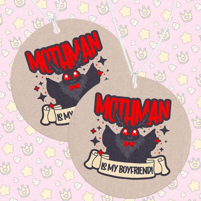 Mothman Is My Boyfriend Air Freshener