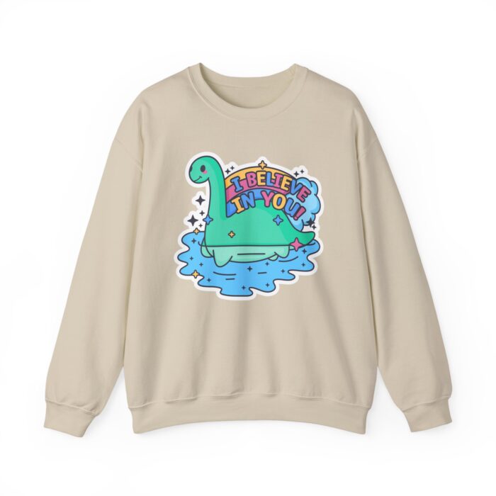 Nessie I Believe In You Sweatshirt - Sand