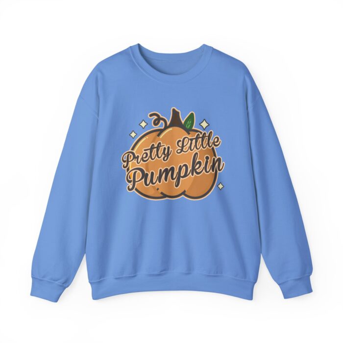 Pretty Little Pumpkin Sweatshirt - Carolina Blue