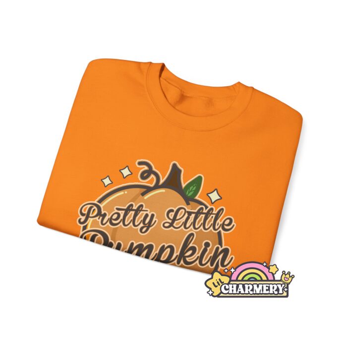 Pretty Little Pumpkin Sweatshirt Folded
