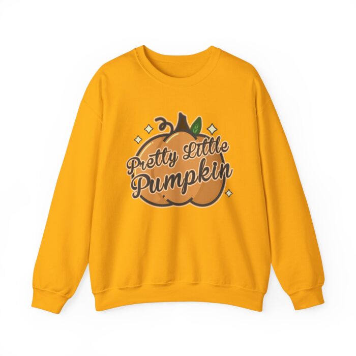 Pretty Little Pumpkin Sweatshirt - Gold