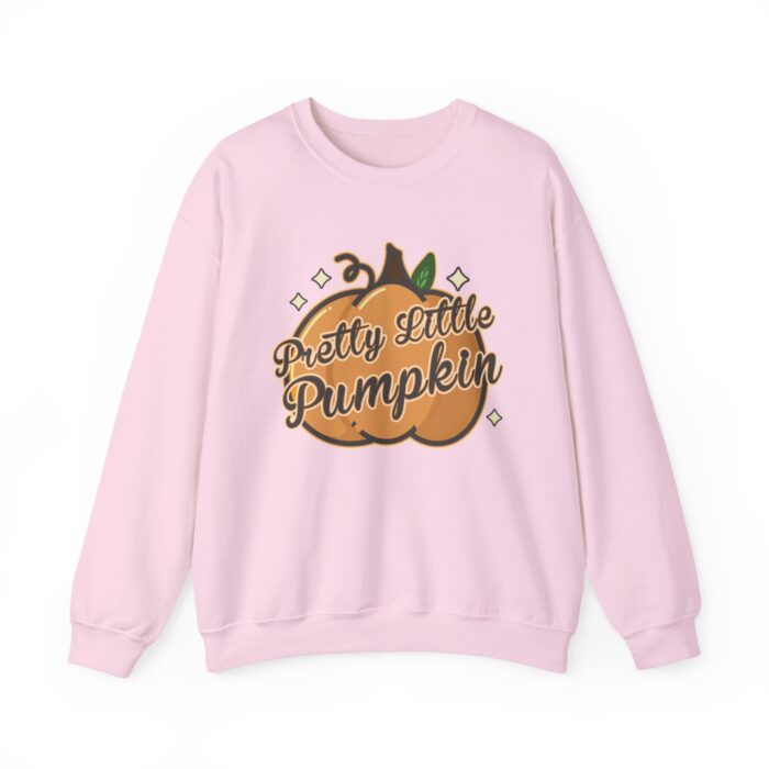 Pretty Little Pumpkin Sweatshirt - Light Pink