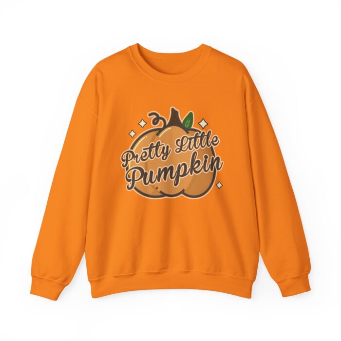 Pretty Little Pumpkin Sweatshirt - Safety Orange