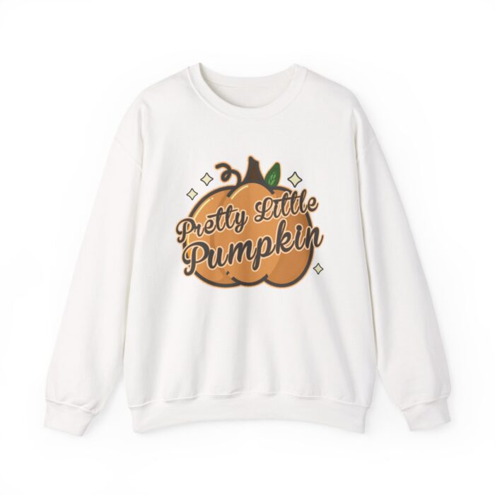 Pretty Little Pumpkin Sweatshirt - White
